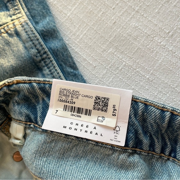 Garage 90s Straight Cargo Jeans - Picture 4 of 7